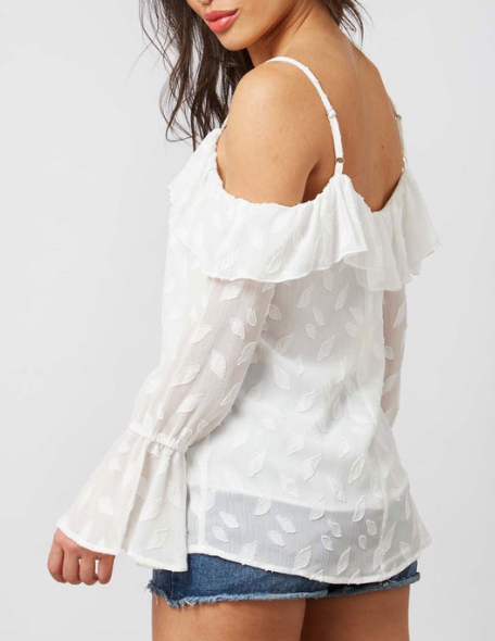 The Claudia Top Ivory