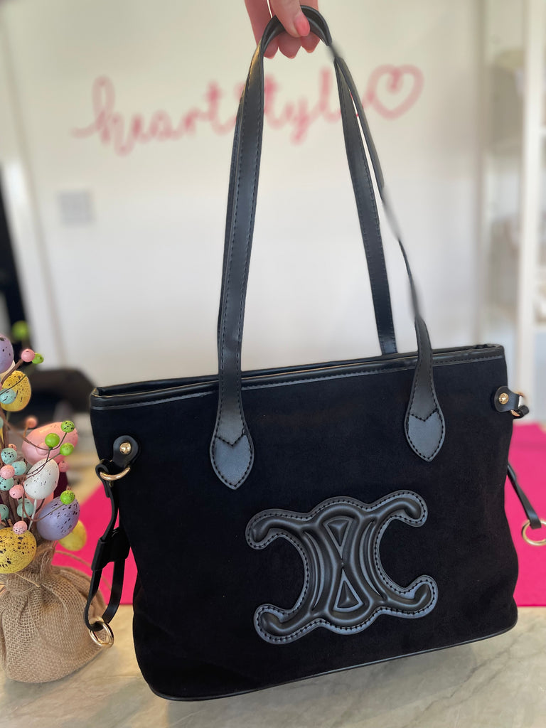 The Carina Tote Bag Black