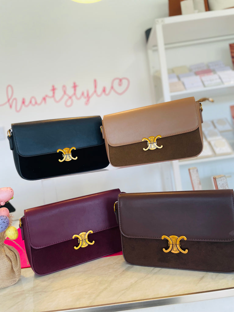 The Carina Clutch Coffee