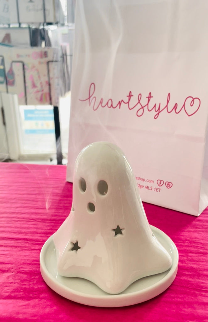 Ghostie Incense & Tealight Burner