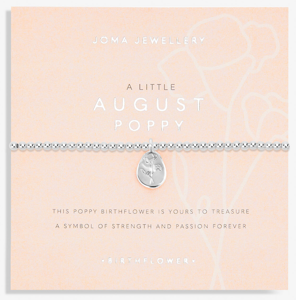 August Birthflower Bracelet