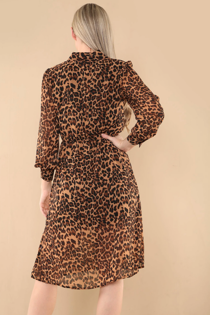 The Lara Leopard Dress