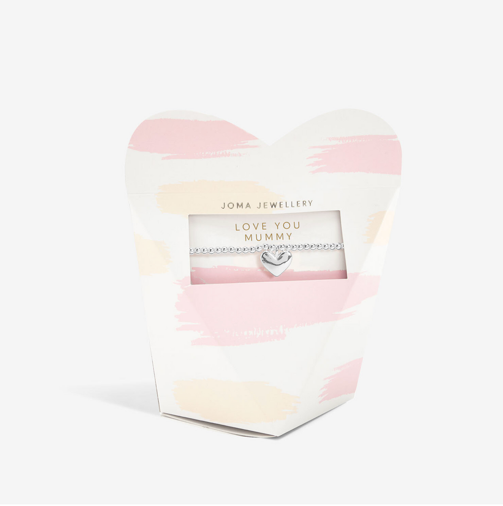 Love You Mummy Heart Gift Box Joma Bracelet