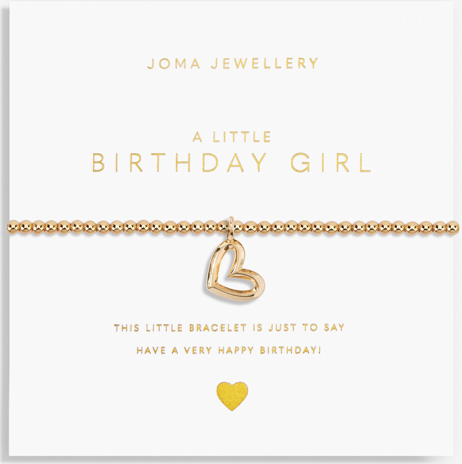 Gold Birthday Girl Joma Bracelet