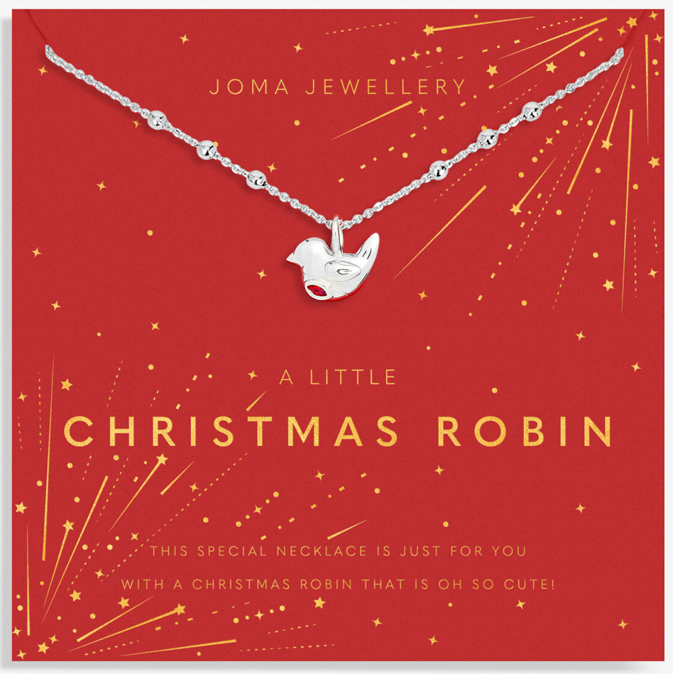 Christmas Robin Joma Necklace