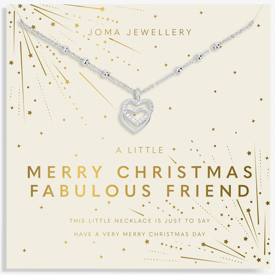 Merry Christmas Fabulous Friend Joma Necklace