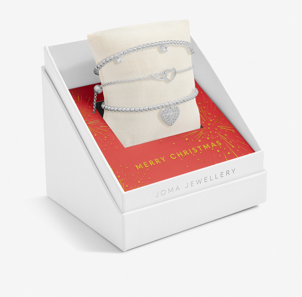 Merry Christmas Gift Box Stacker Joma Bracelets