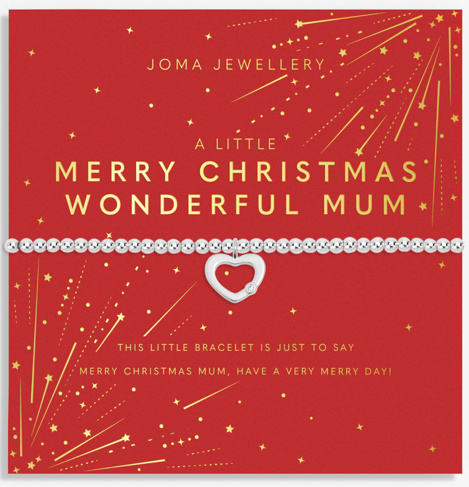 Merry Christmas Wonderful Mum Joma Bracelet