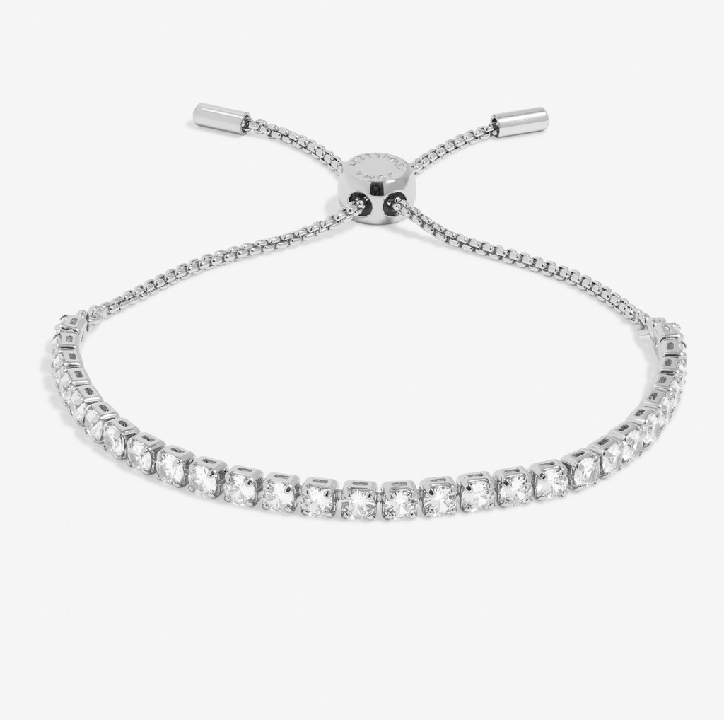 Silver Cubic Zirconia Tennis Joma Bracelet