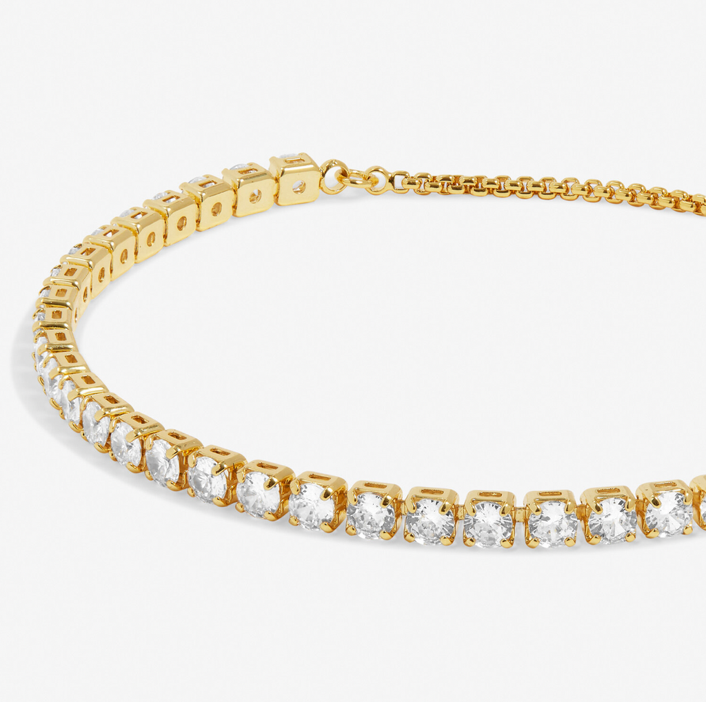 Gold Cubic Zirconia Tennis Joma Bracelet