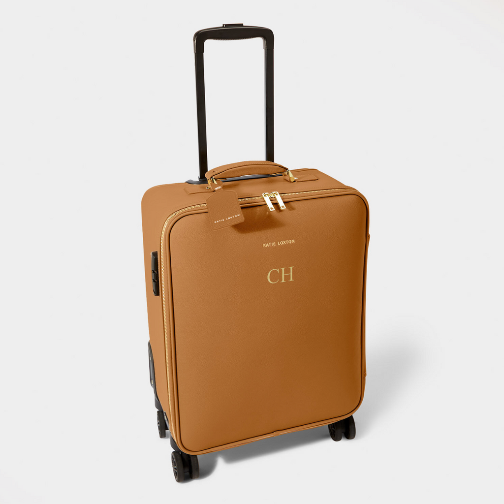 Katie Loxton Mini Travel Suitcase Tan