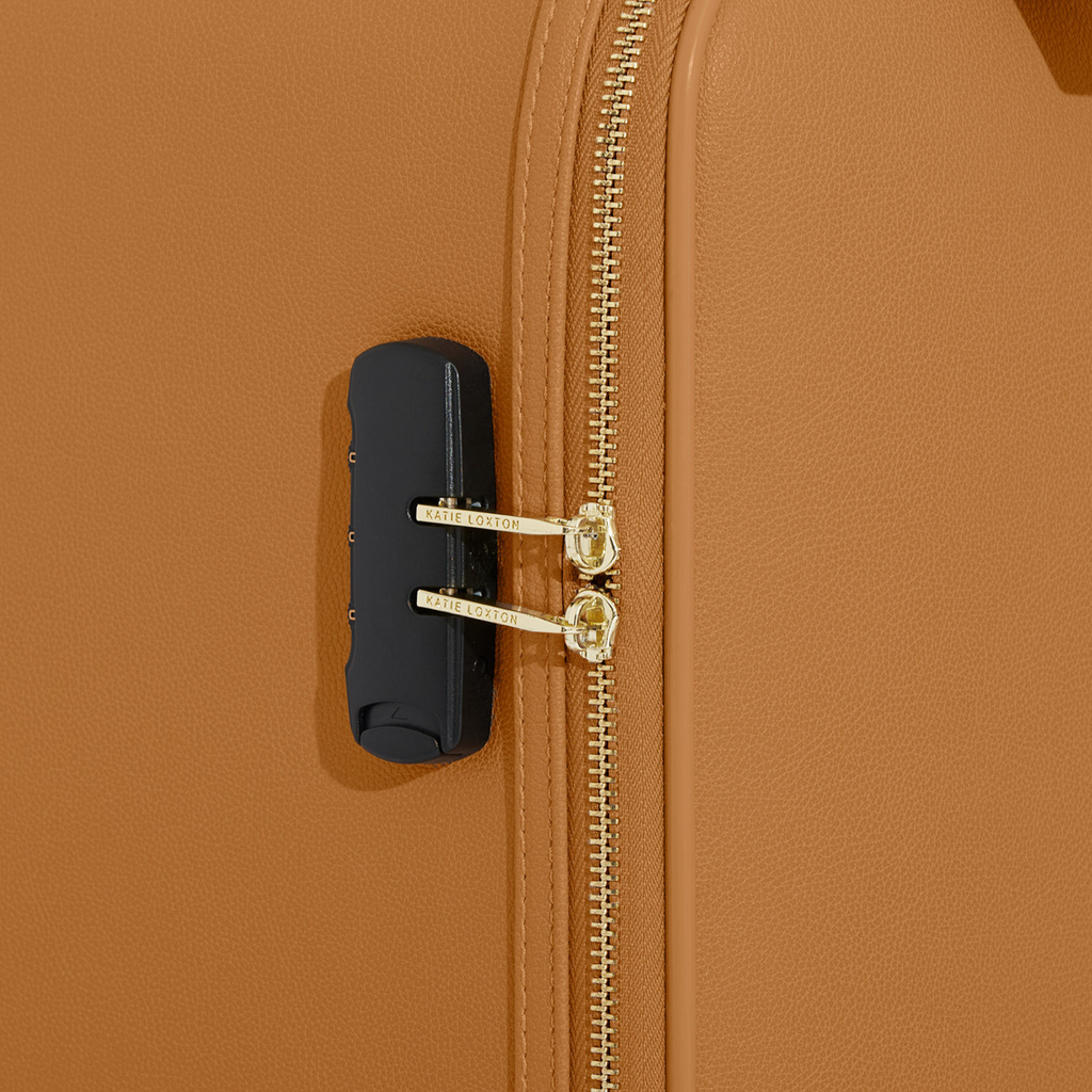 Katie Loxton Mini Travel Suitcase Tan