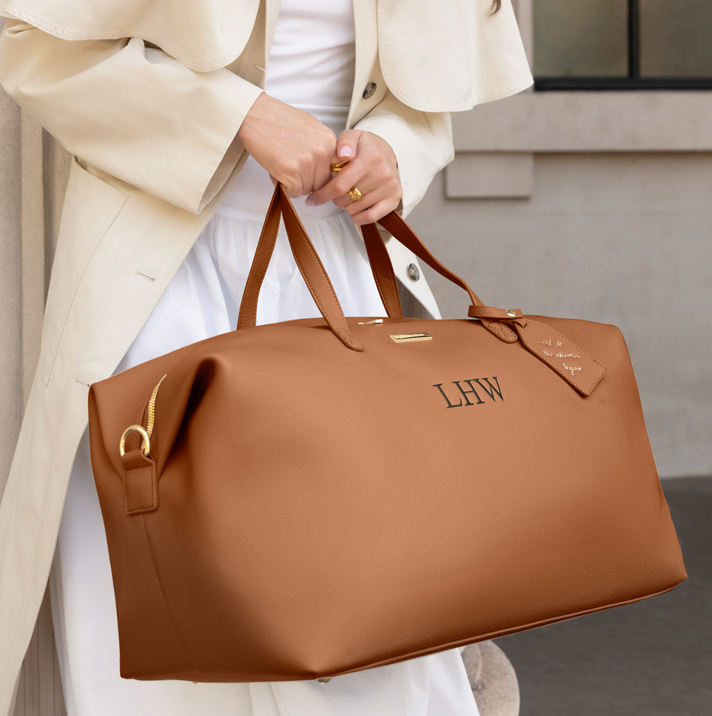 Katie Loxton Weekend Holdall Duffle Bag Tan