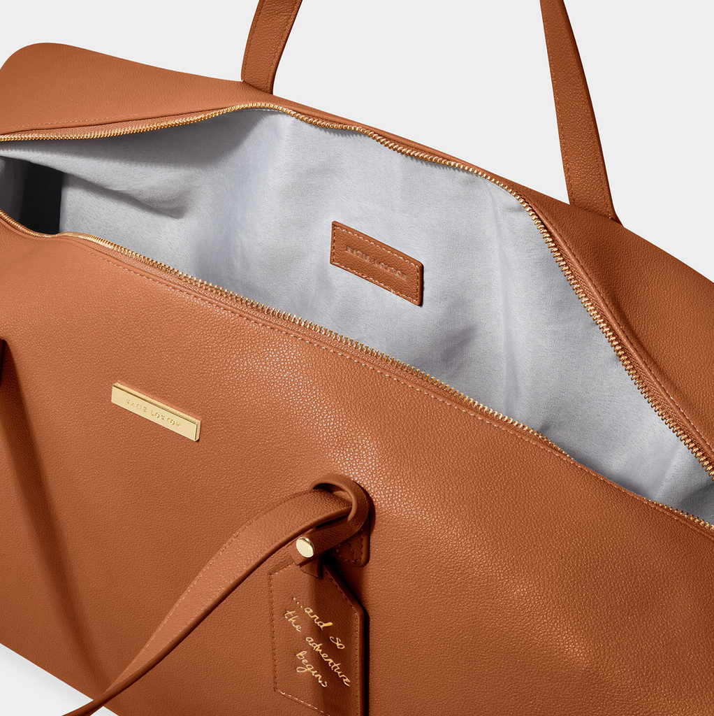 Katie Loxton Weekend Holdall Duffle Bag Tan