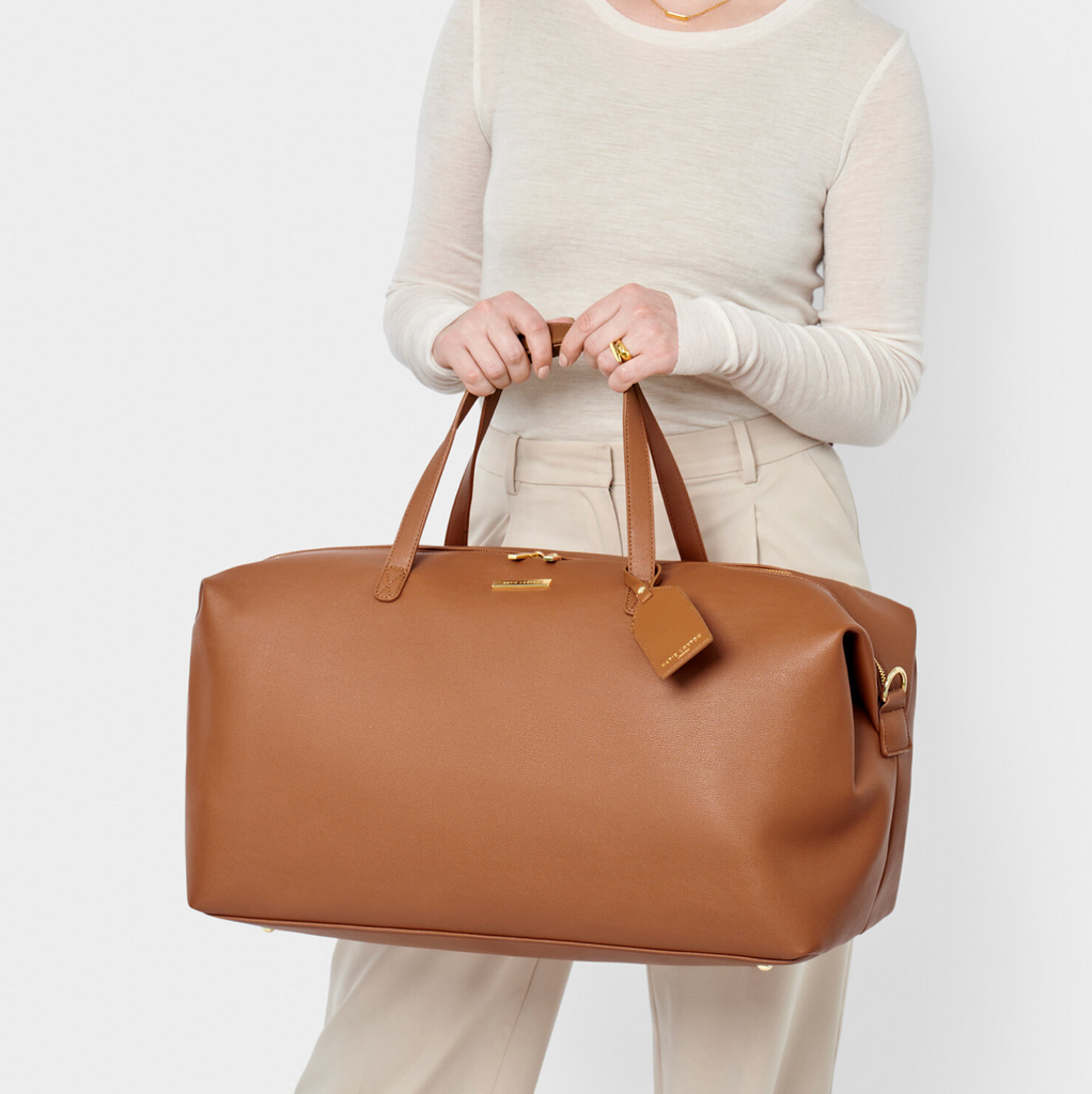 Katie Loxton Weekend Holdall Duffle Bag Tan