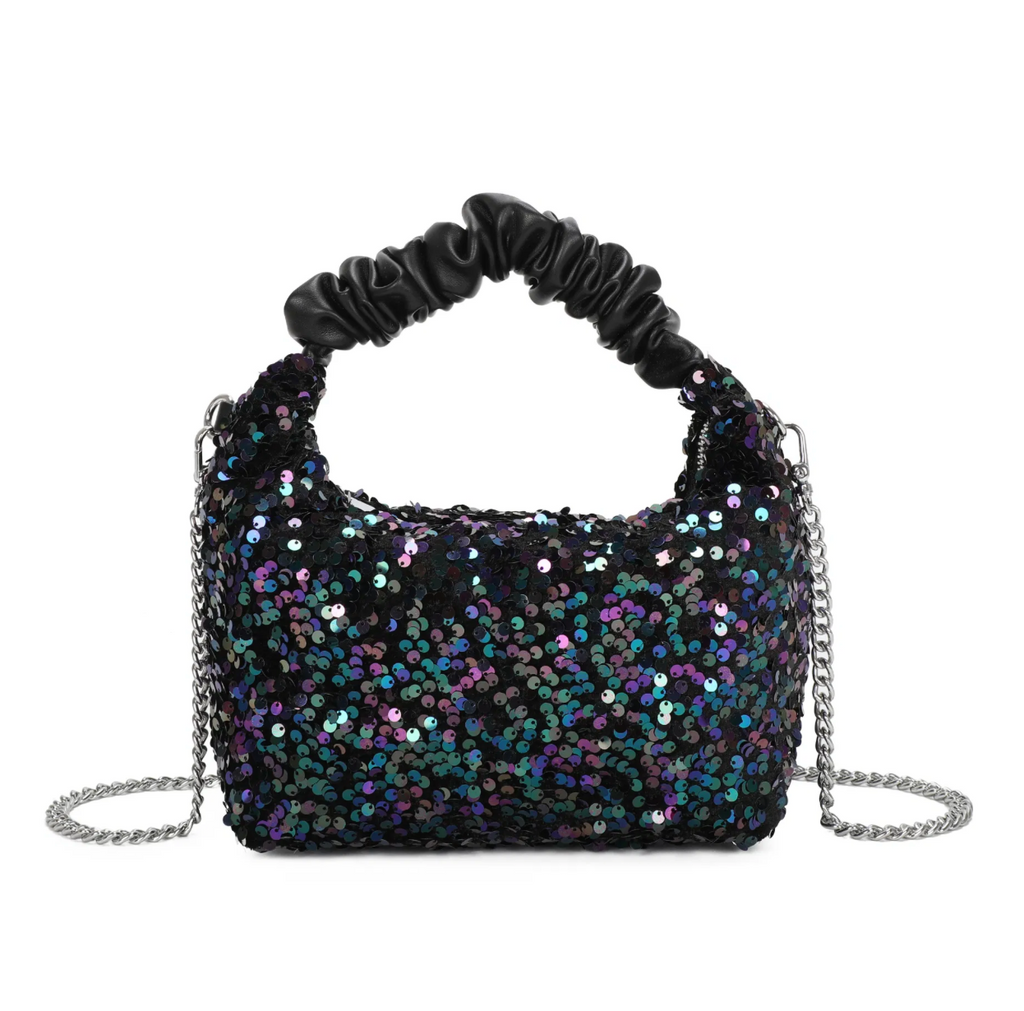 Sequin Grab Bag Black