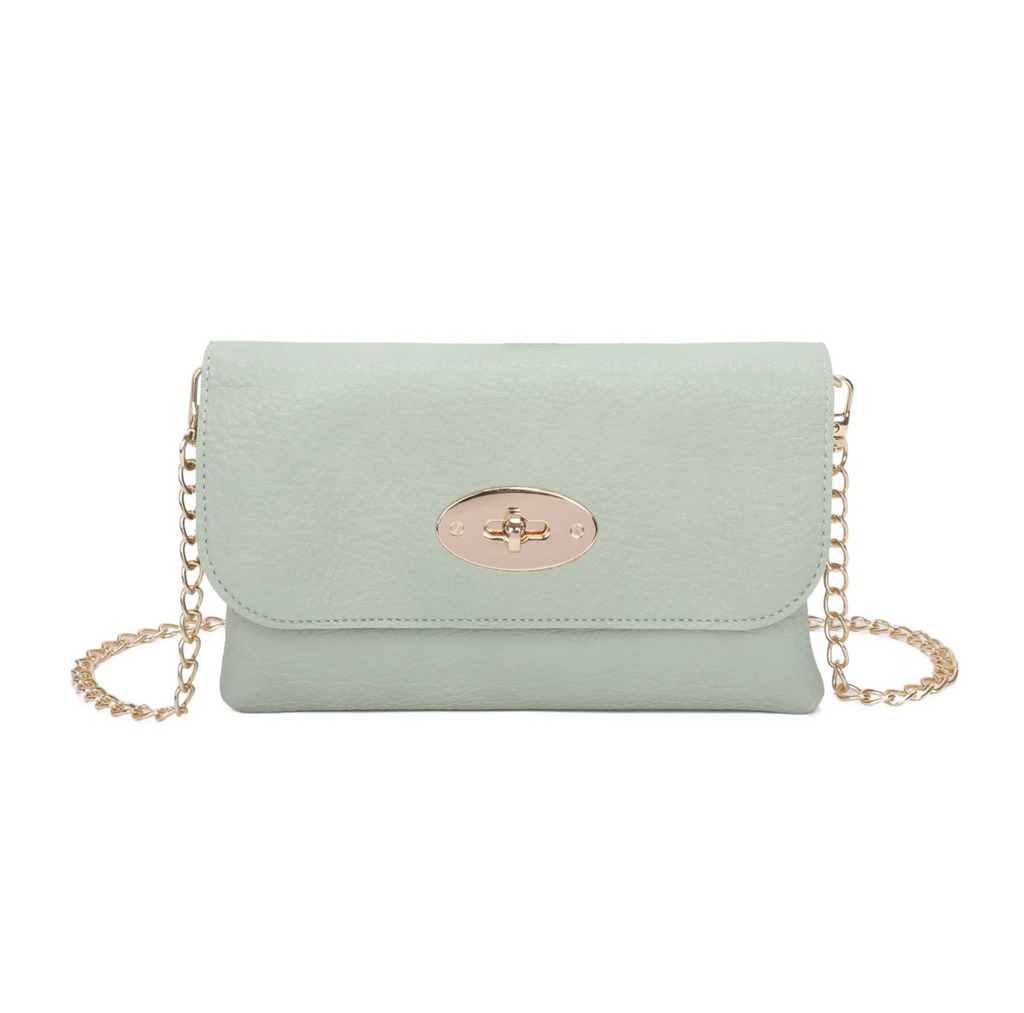 Mini Mandy Clutch Mint Green