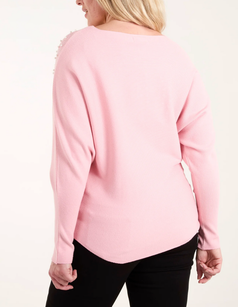 Pink Pearl Sparkle Jumper