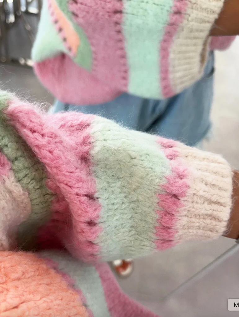 CIARA Cosy Jumper Pink