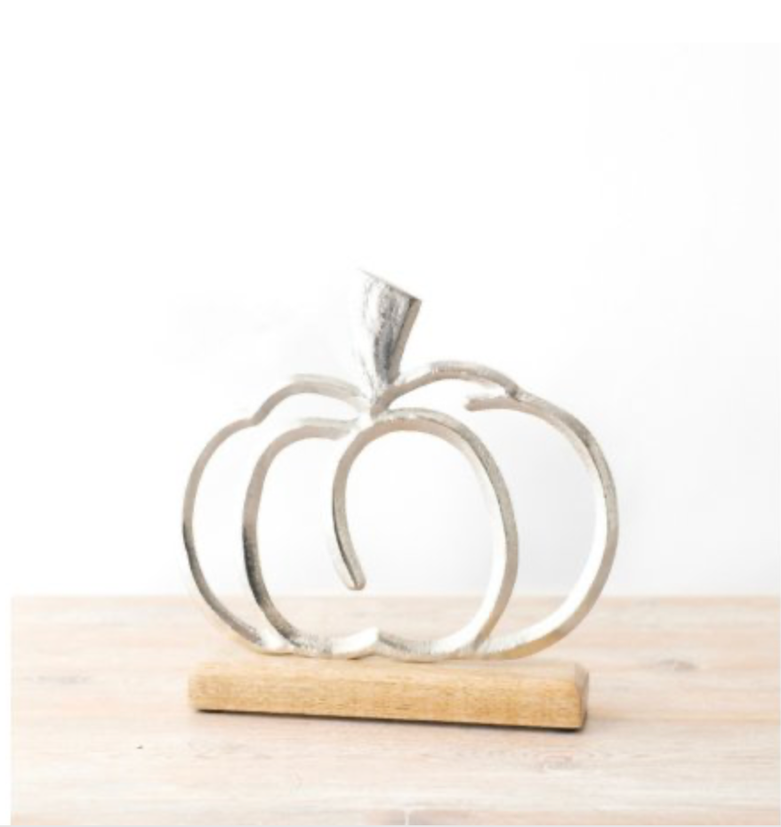 Pumpkin on stand