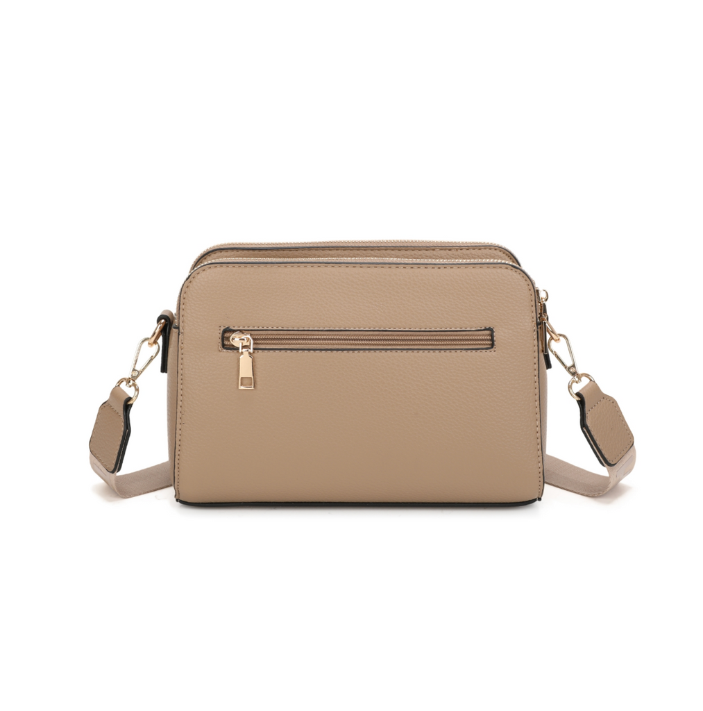 Tote Cross Body Beige