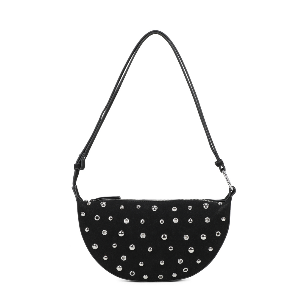 Studded Sling Bag Black