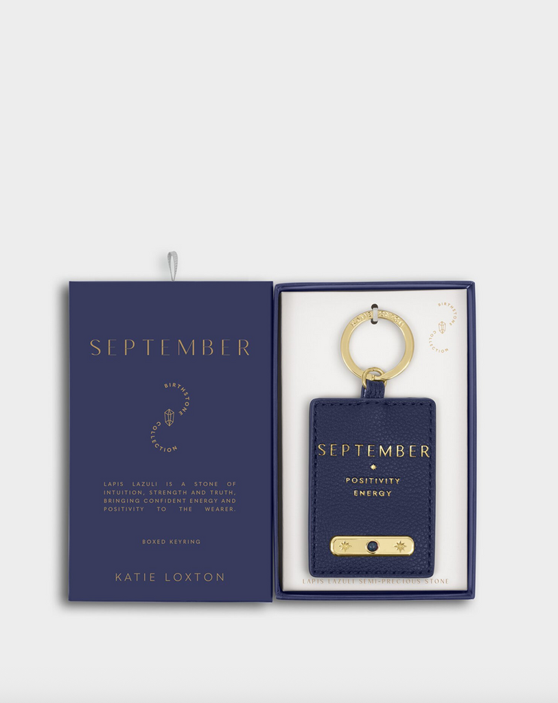 Katie Loxton September Birthstone Keychain