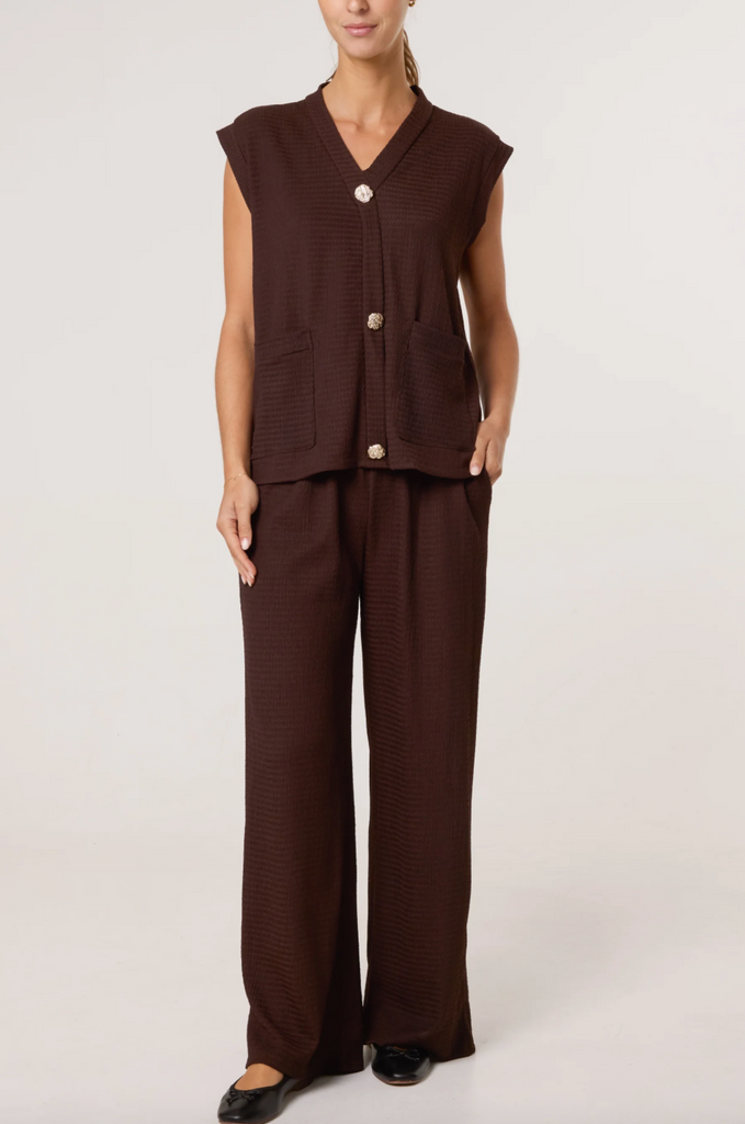 Kendra Chocolate Co Ord Set