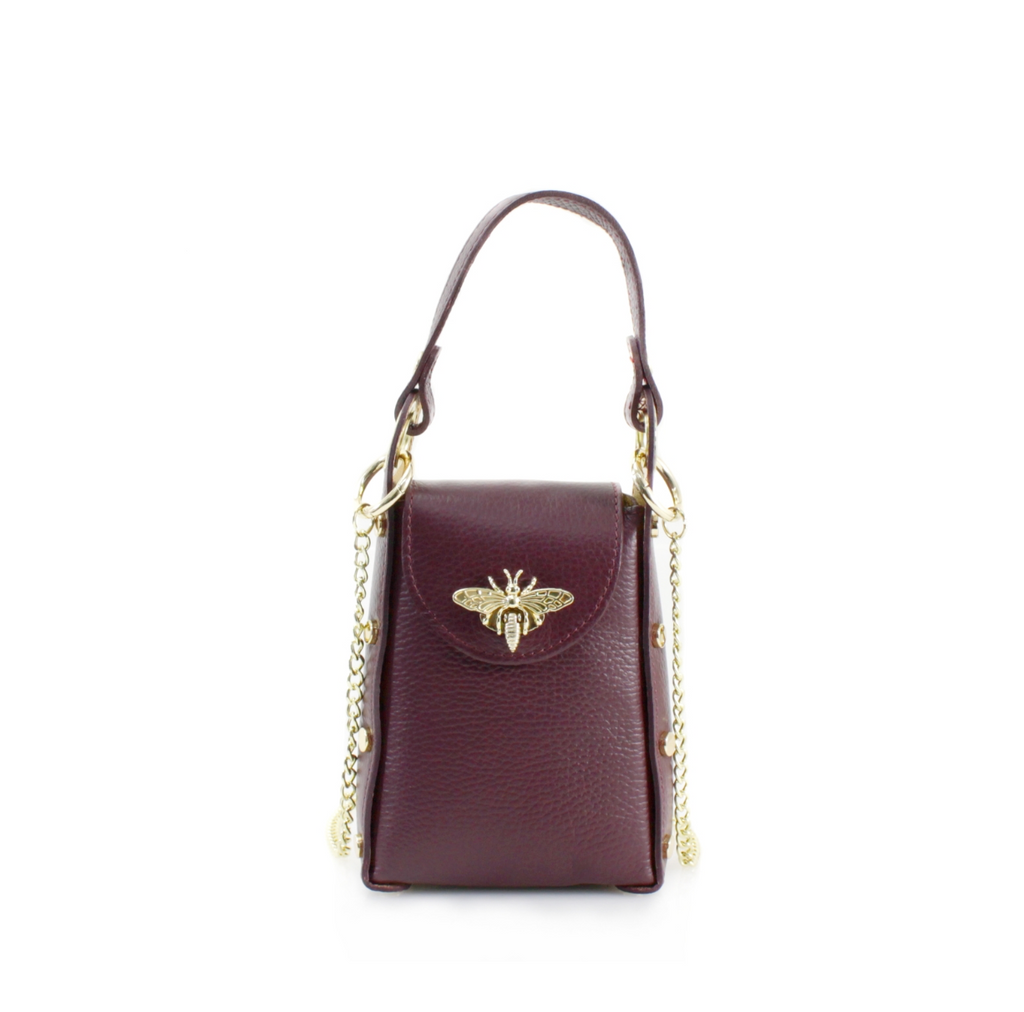 Alice Messenger Bag Burgundy