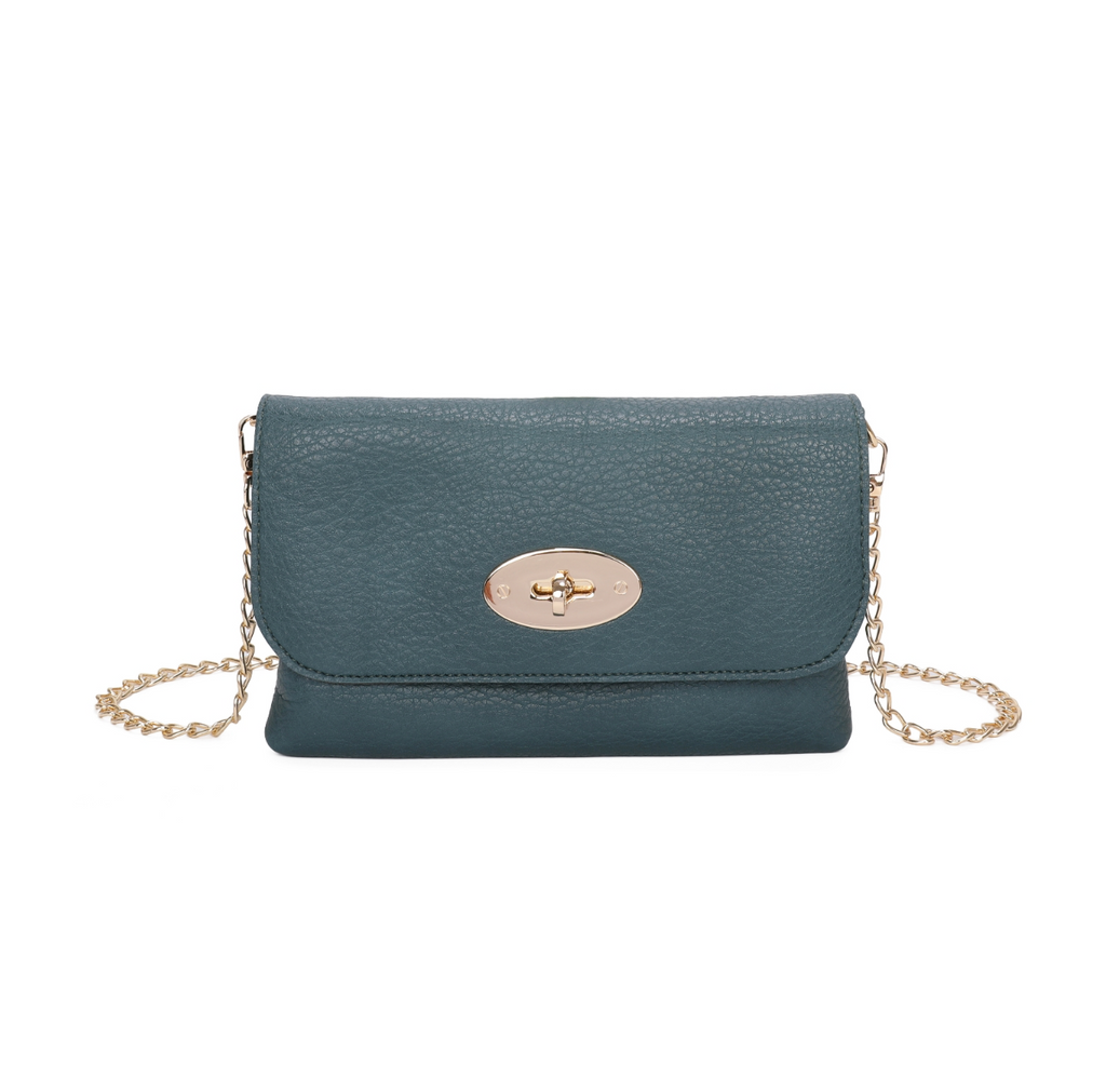 Mini Mandy Clutch Teal