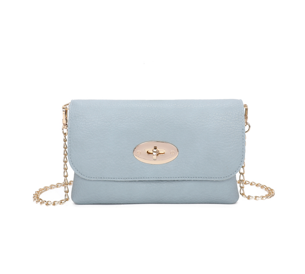 Mini Mandy Clutch Blue