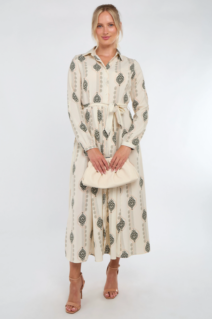 Boho Olive Dress