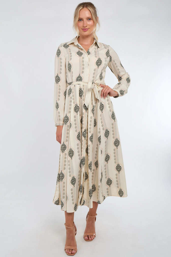 Boho Olive Dress