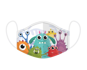 SMALL SIZE - PERFECT FOR KIDS - Monsters Face Covering