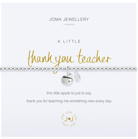 Thank-You Teacher Apple Joma Bracelet