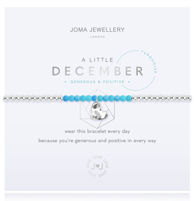December Turquoise Birthstone Bracelet