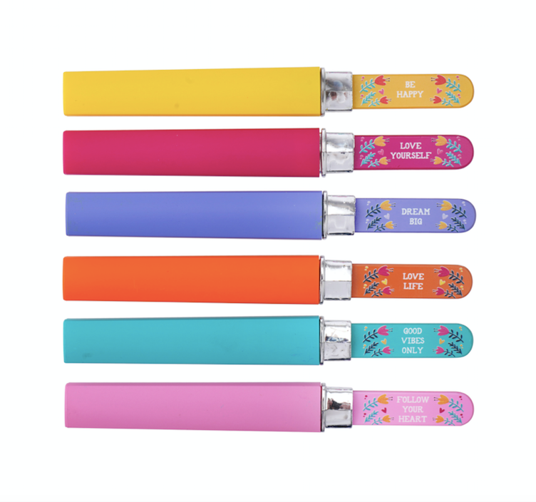 Live Well Glass Nail File With Case