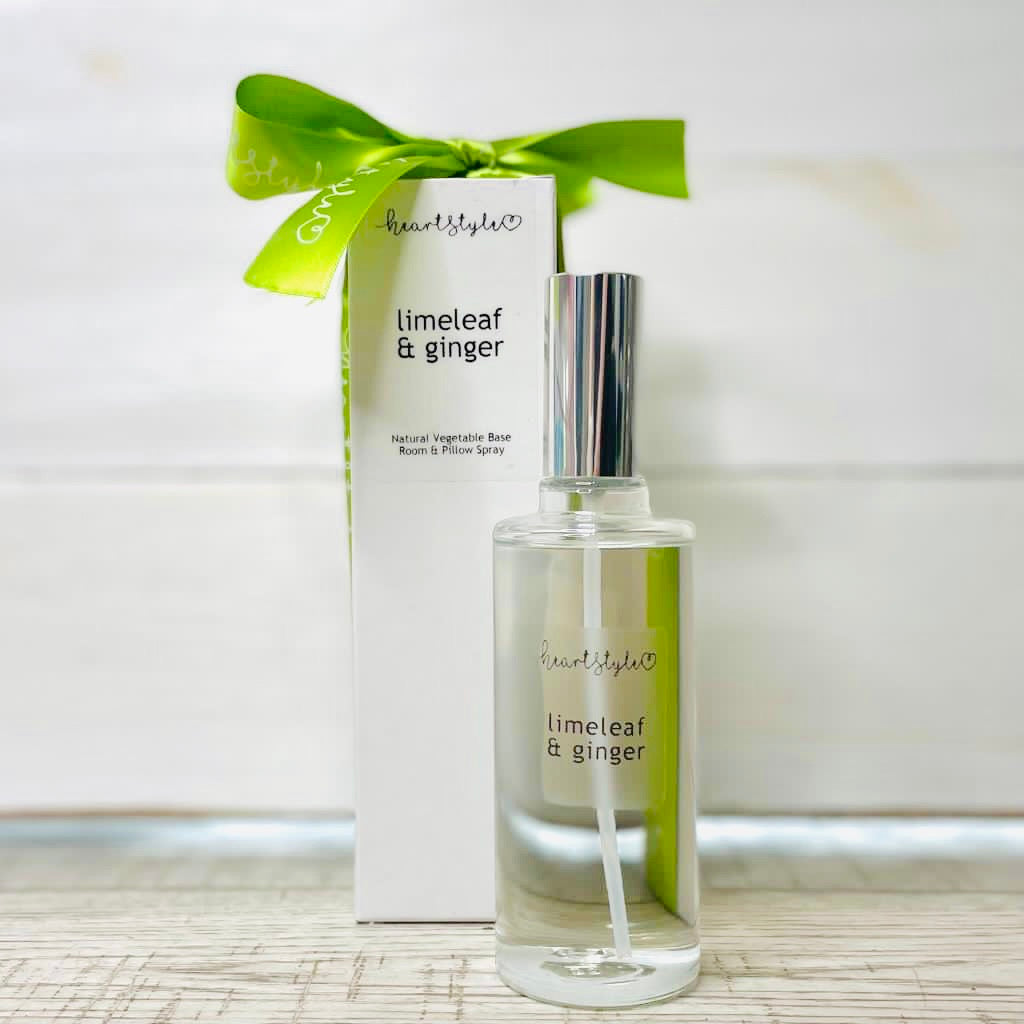 Lime leaf & Ginger Room and Pillow Spray
